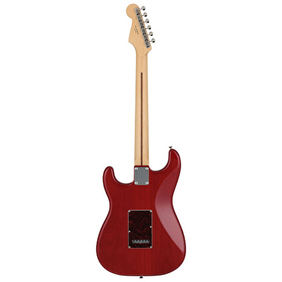 Fender 2024 Collection Made in Japan Hybrid II Stratocaster Akçaağaç Klavye Flame Sunset Orange Transparent w/Bag Elektro Gitar